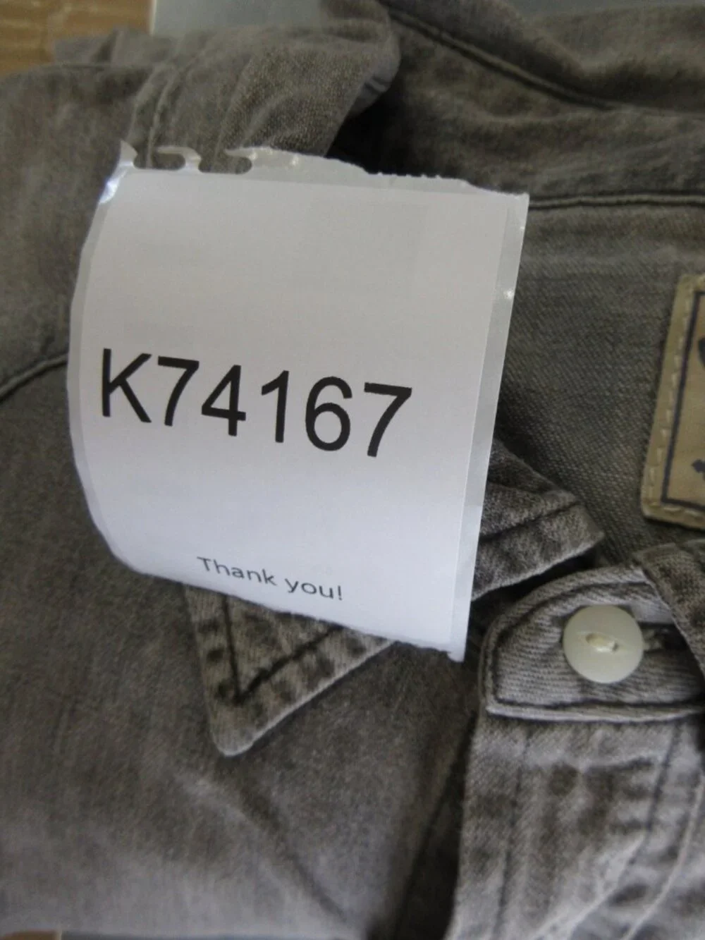Polo Ralph Lauren Shirt 3XB Big Western Pearl Snap Denim Cowboy Rodeo